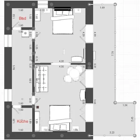 Athos - Turm Krk Apartament Malinska